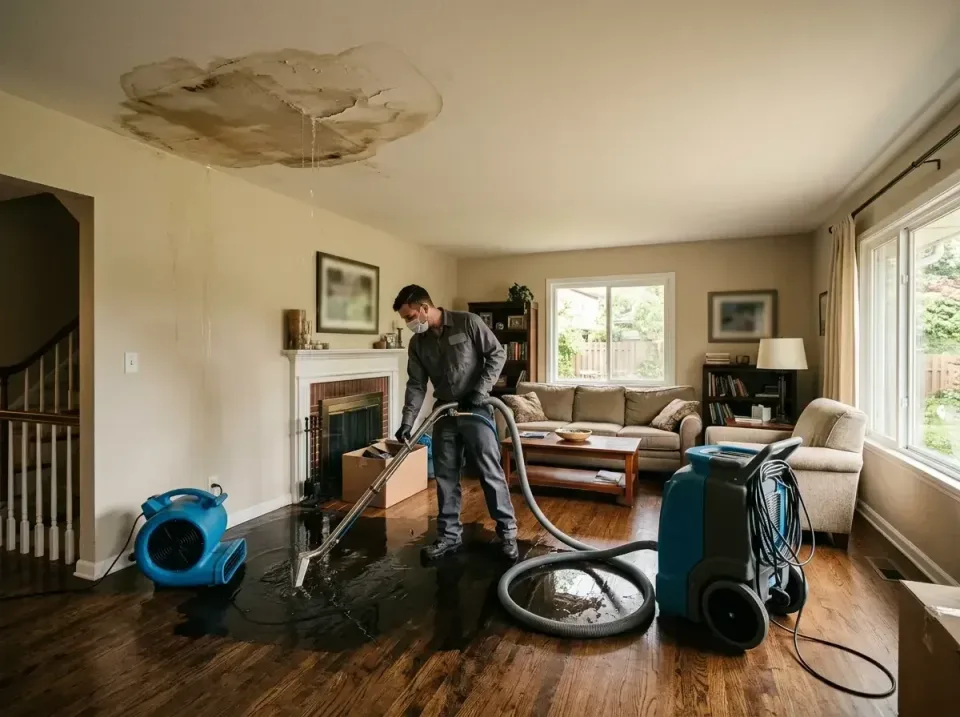 attic-pipe-burst-ceiling-drip-008 — frequently asked questions, Water Damage Restoration & Carpet Care in Elmira, NY